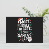 Cartes Pour Fêtes Annuelles Plus susceptible de péter sur les genoux du Père N (Debout devant)