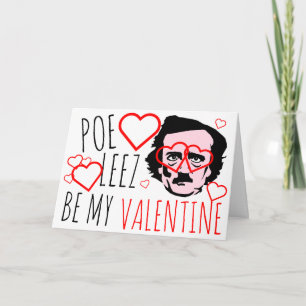 Cartes Pour Fêtes Annuelles Poe Leez Soyez MON Valentin