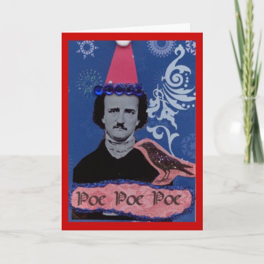 Cartes Pour Fêtes Annuelles Poe Poe Poe (Devant)