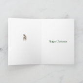 Cartes Pour Fêtes Annuelles poème de noël robin et xmas tree (Intérieur)