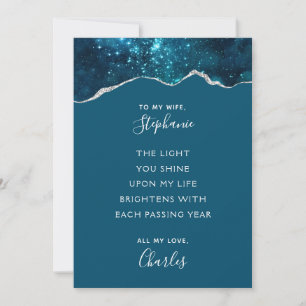 Cartes Pour Fêtes Annuelles Poème romantique pour l'anniversaire de la Saint-V