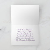 Cartes Pour Fêtes Annuelles Poésie de Noël Miracle (Intérieur)