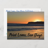 Cartes Pour Fêtes Annuelles Point Loma, San Diego (Devant / Derrière)