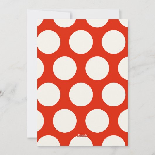 Cartes Pour Fêtes Annuelles Points Rétro Happy Everything Stylish Fun Photo (Dos)