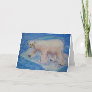 Cartes Pour Fêtes Annuelles Polaire concernez la glace craintive