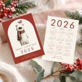 Cartes Pour Fêtes Annuelles Polar Bear 2026 Calendar Merry Christmas