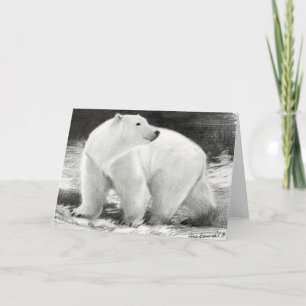 Cartes Pour Fêtes Annuelles Polar Bear Holiday personnalisable