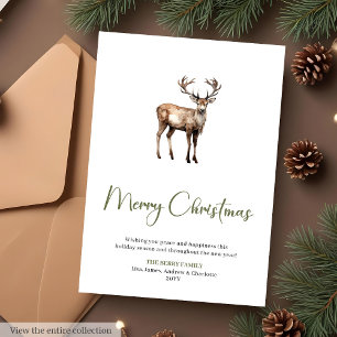 Cartes Pour Fêtes Annuelles Police de caractères minimaliste pour les vœux de