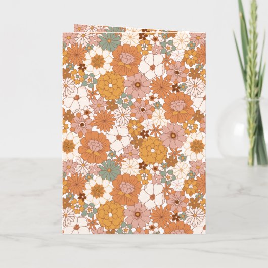 Cartes Pour Fêtes Annuelles Police noire élégante et joyeuse (Dos)