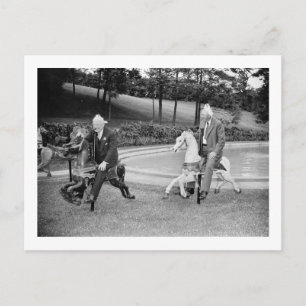 Cartes Pour Fêtes Annuelles Politique Merry-Go-Round, 1938