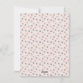 Cartes Pour Fêtes Annuelles Polka Boho Vert Point Noël Classique Trois Photo (Dos)