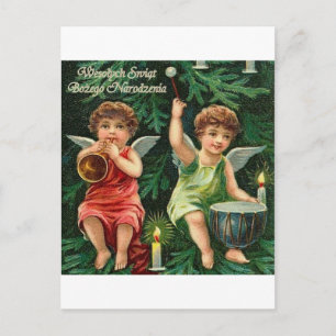 CARTES POUR FÊTES ANNUELLES POLONAIS MERRY CHRISTMAS WESOLYCH SWIAT