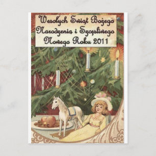 CARTES POUR FÊTES ANNUELLES POLONAIS MERRY CHRISTMAS WESOLYCH SWIAT