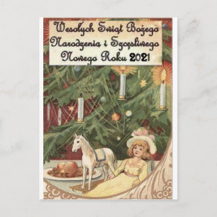 CARTES POUR FÊTES ANNUELLES POLONAIS MERRY CHRISTMAS WESOLYCH SWIAT 2021