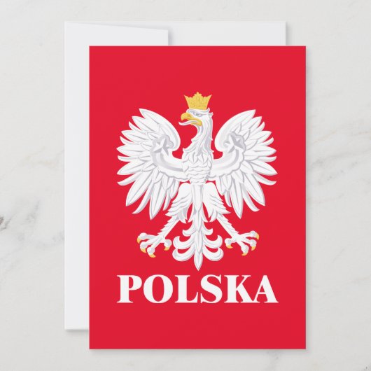 Cartes Pour Fêtes Annuelles Polska 3 (Devant)