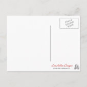 Cartes Pour Fêtes Annuelles Pomegranate Heart LOVE Valentine (Dos)