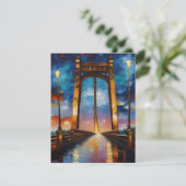 Cartes Pour Fêtes Annuelles Pont À Sundown D (Debout devant)