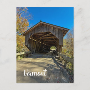 Cartes Pour Fêtes Annuelles Pont Grist Mill dans le Vermont