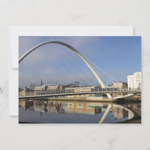 Cartes Pour Fêtes Annuelles Pont Millennium, Gateshead, Royaume-Uni