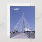 Cartes Pour Fêtes Annuelles Pont Provencher (Devant / Derrière)