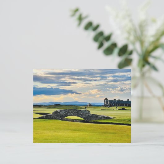 Cartes Pour Fêtes Annuelles Pont Swilcan - Old Course St Andrews (Debout devant)