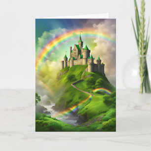Cartes Pour Fêtes Annuelles Ponts faits de Rainbows St. Patrick's Day