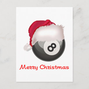 Cartes Pour Fêtes Annuelles PoolChick Joyeux Noël Santaball