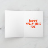Cartes Pour Fêtes Annuelles Pop "Corny" Valentine (Intérieur)