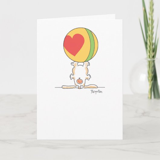 CARTES POUR FÊTES ANNUELLES POPPY TRICK (Devant)