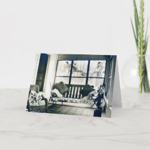 Cartes Pour Fêtes Annuelles Porc vintage