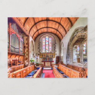 Cartes Pour Fêtes Annuelles Porlock Church of St Dubricius
