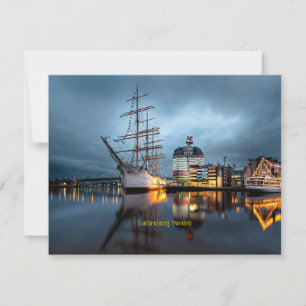 Cartes Pour Fêtes Annuelles Port de Göteborg, Suède