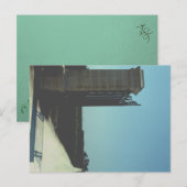 Cartes Pour Fêtes Annuelles Portail de Vineyard (Devant / Derrière)