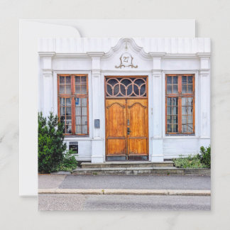Cartes Pour Fêtes Annuelles Porte Art Nouveau norvégienne
