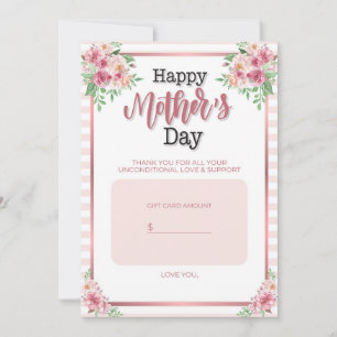 Cartes Pour Fêtes Annuelles Porte-carte-cadeau pour la fête des mères