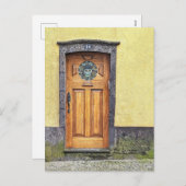 Cartes Pour Fêtes Annuelles Porte pirate (Devant / Derrière)