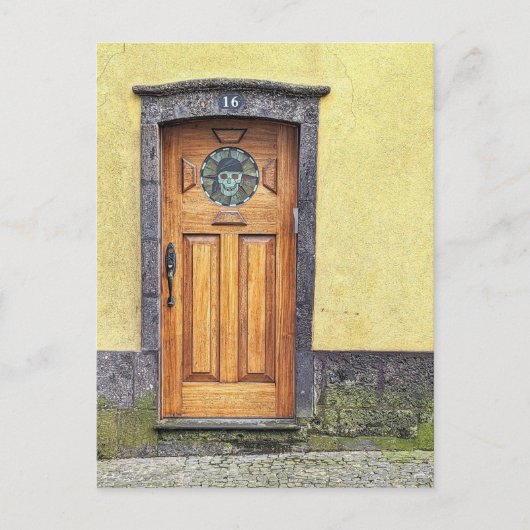 Cartes Pour Fêtes Annuelles Porte pirate (Devant)