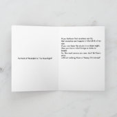 Cartes Pour Fêtes Annuelles Portrait de "Rudolf In the Moonlight" (Intérieur)