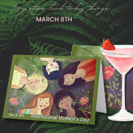 Cartes Pour Fêtes Annuelles Portrait multiethnique de la Journée international