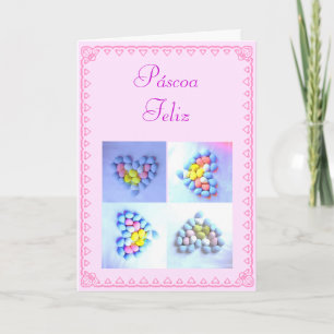 Cartes Pour Fêtes Annuelles Portugais : Ovos de Páscoa/oeufs de pâques