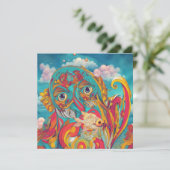 Cartes Pour Fêtes Annuelles Poseidon (Debout devant)