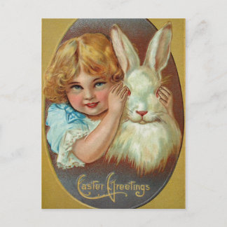 Cartes Pour Fêtes Annuelles Post de Pâques victorien Cacher n Chercher
