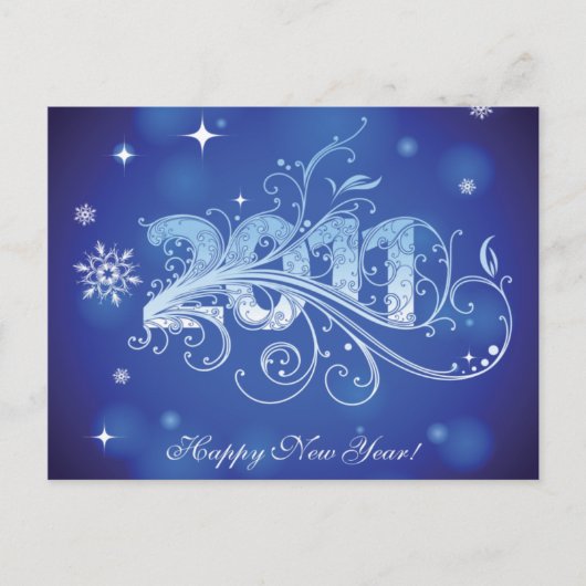 Cartes Pour Fêtes Annuelles Postcard de New Year 2011 (Devant)