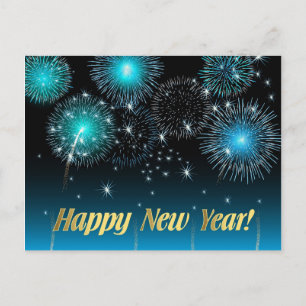 Cartes Pour Fêtes Annuelles Postcard Happy New Year