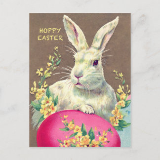 Cartes Pour Fêtes Annuelles Postcard par Cute Little Easter Bunny