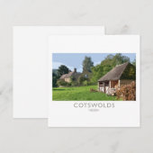 Cartes Pour Fêtes Annuelles Poster du Chemin de fer Cotswolds (Devant / Derrière)