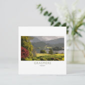 Cartes Pour Fêtes Annuelles Poster ferroviaire Grasmere (Debout devant)