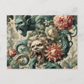 Cartes Pour Fêtes Annuelles Posture de la Perdition - gothique victorien (Devant)