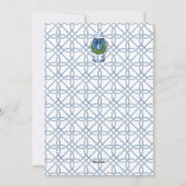 Cartes Pour Fêtes Annuelles Pot à gingembre de style chinoiserie (Dos)