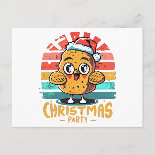 Cartes Pour Fêtes Annuelles Poulet (Devant)